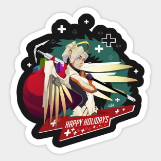 Mercy Holiday Sticker